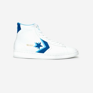 converse pro leather mid blue