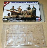 Figurenset German Panzer Tank Crew (Normandy 1944) In 1/35 Von Hobbyboss
