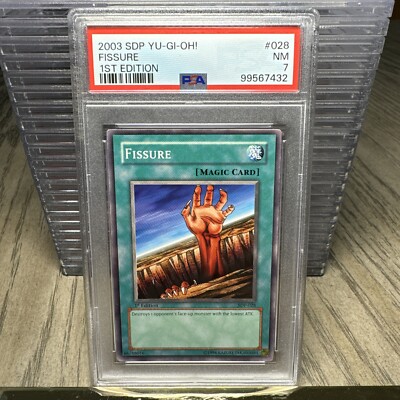 yugioh fissure card Dimensional RYMP-EN081 Secret Rare Unlimited Edition NM Fisura "Fissure" Yu-Gi-Oh! 1ST EDITION