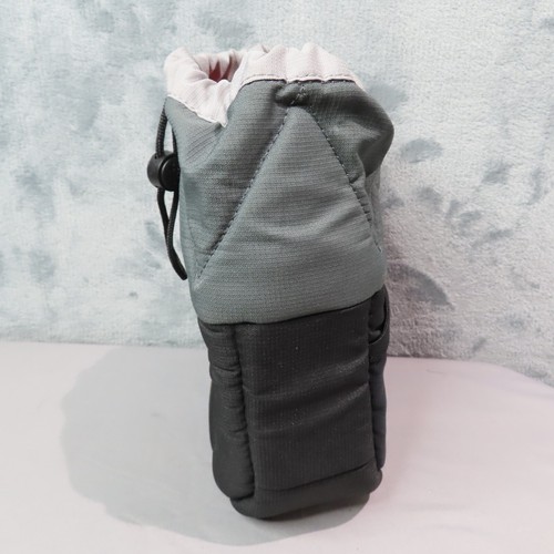 CRUMPLER The Haven Camera Pouch Bag Medium Black Gray Red Drawstring 7x9 - Picture 5 of 10