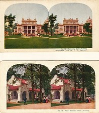 Four 1904 World's Fair, St. Louis Stereoviews... MINT Condition.