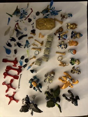 Toy Lot- Mega Construx Breakout Beasts & Moose Toys Treasure X King s Gold + Acc