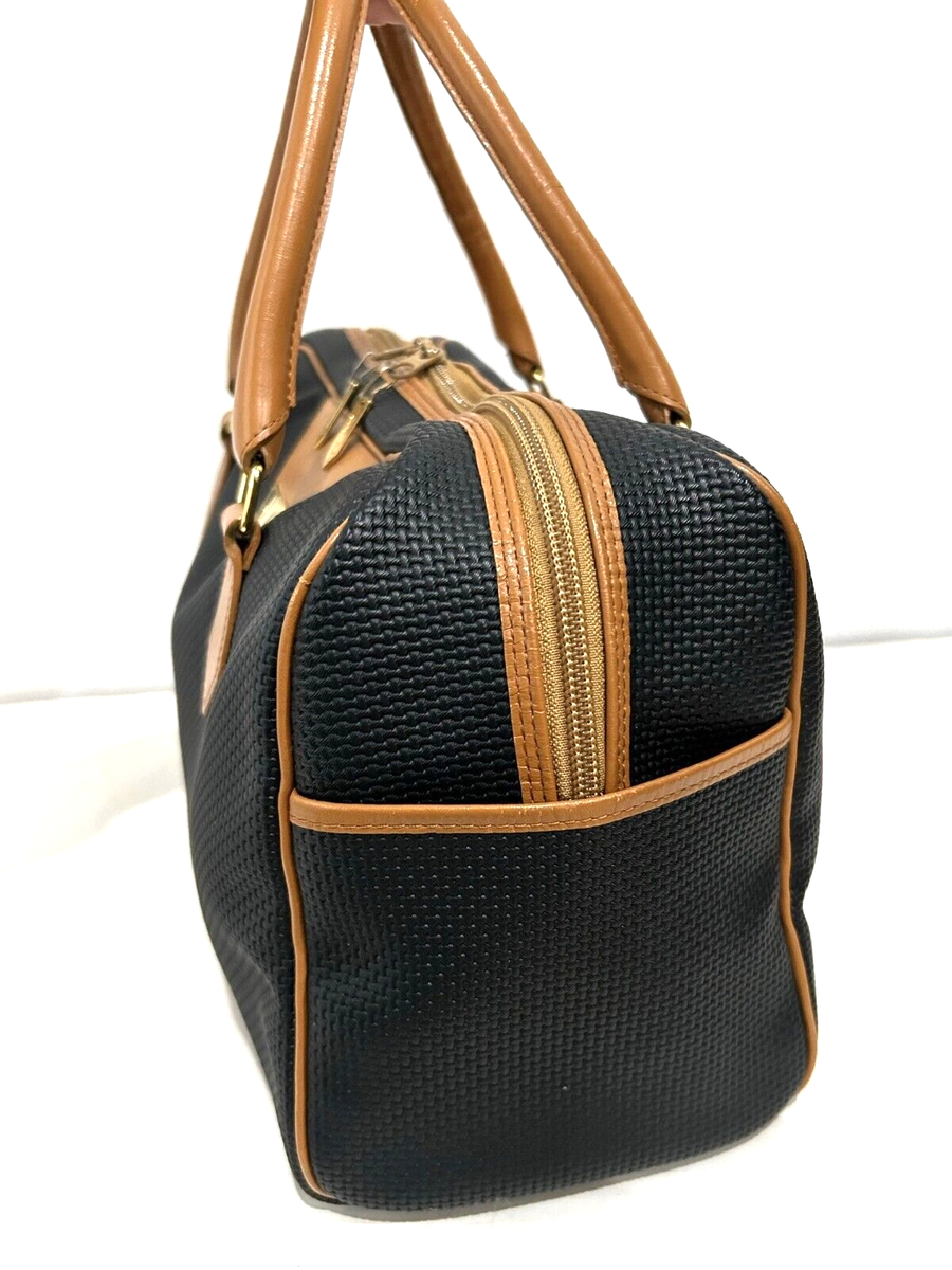 バッグ Yves Saint Laurent vintage boston bag Yves Saint Laurent YSL Logo Handbag Boston bag Black Vintage