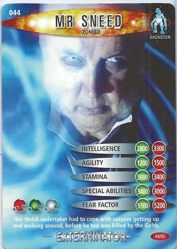 DOCTOR WHO TEST CARDS EXTERMINATOR BATTLES IN TIME 1 TO 85 CHOOSE - Picture 52 of 86