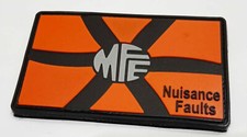 MFE 'Nuisance Faults' PVC Patch with Hook and Loop