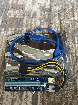 FebSmart Express FCI-E 1X to PCI-E 16X Riser Card NEW