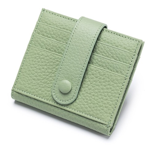 Men Women Leather Slim Wallet Card Holder Coin Pocket Front Pocket Wallets Gift - Picture 29 of 30