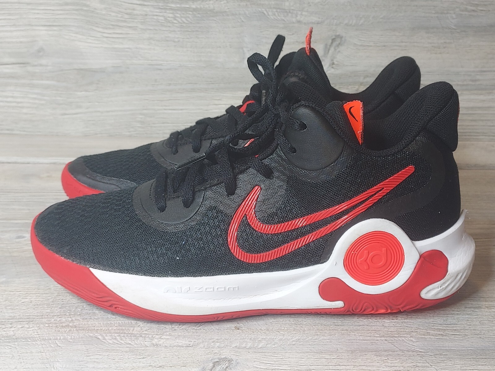 Nike KD Trey 5 IX Bred CW3400-001 Black 