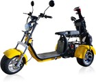 2000W Electric Trike Golf Cart Scooter Harley Style Canary Yellow CANARY YELLOW — photo 6