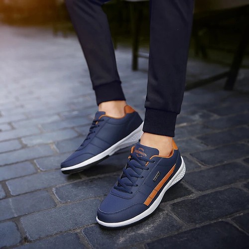 Men's Running Shoes Non-slip Wear-resistant Waterproof Outdoor Casual Sports - Picture 16 of 20