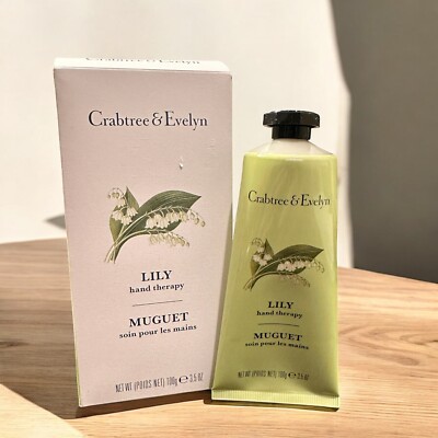Crabtree & Evelyn Lily Handtherapy 100g Neu & Versiegelt