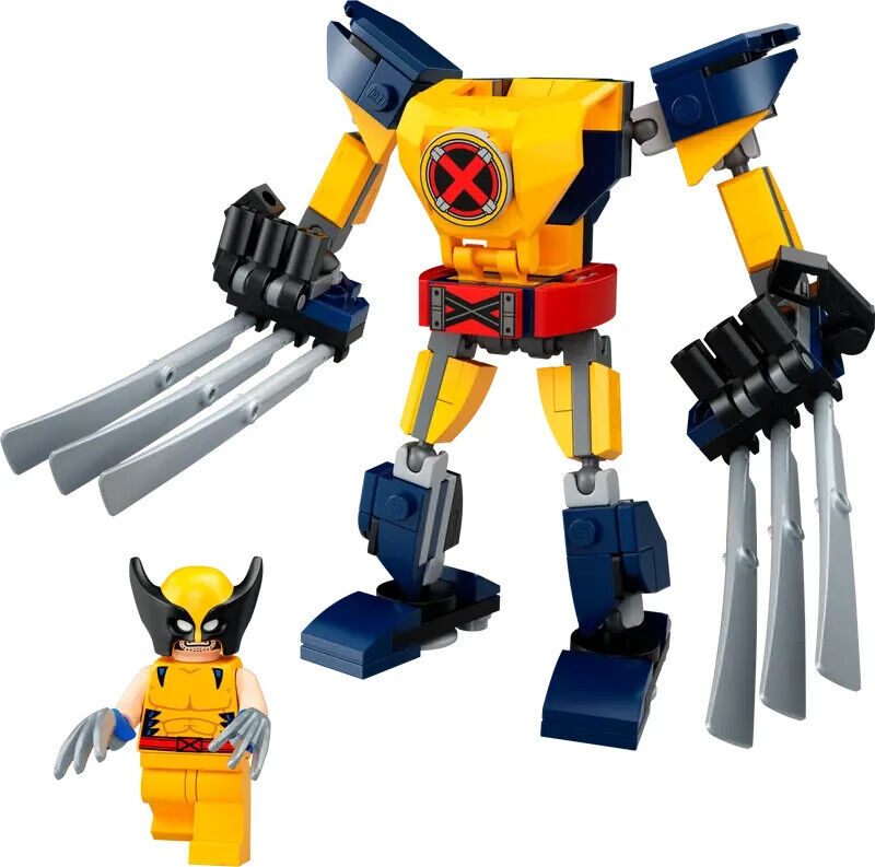 LEGO Marvel  Super Heroes: Wolverine Mech Armor 76202 Retired Brand New & Sealed