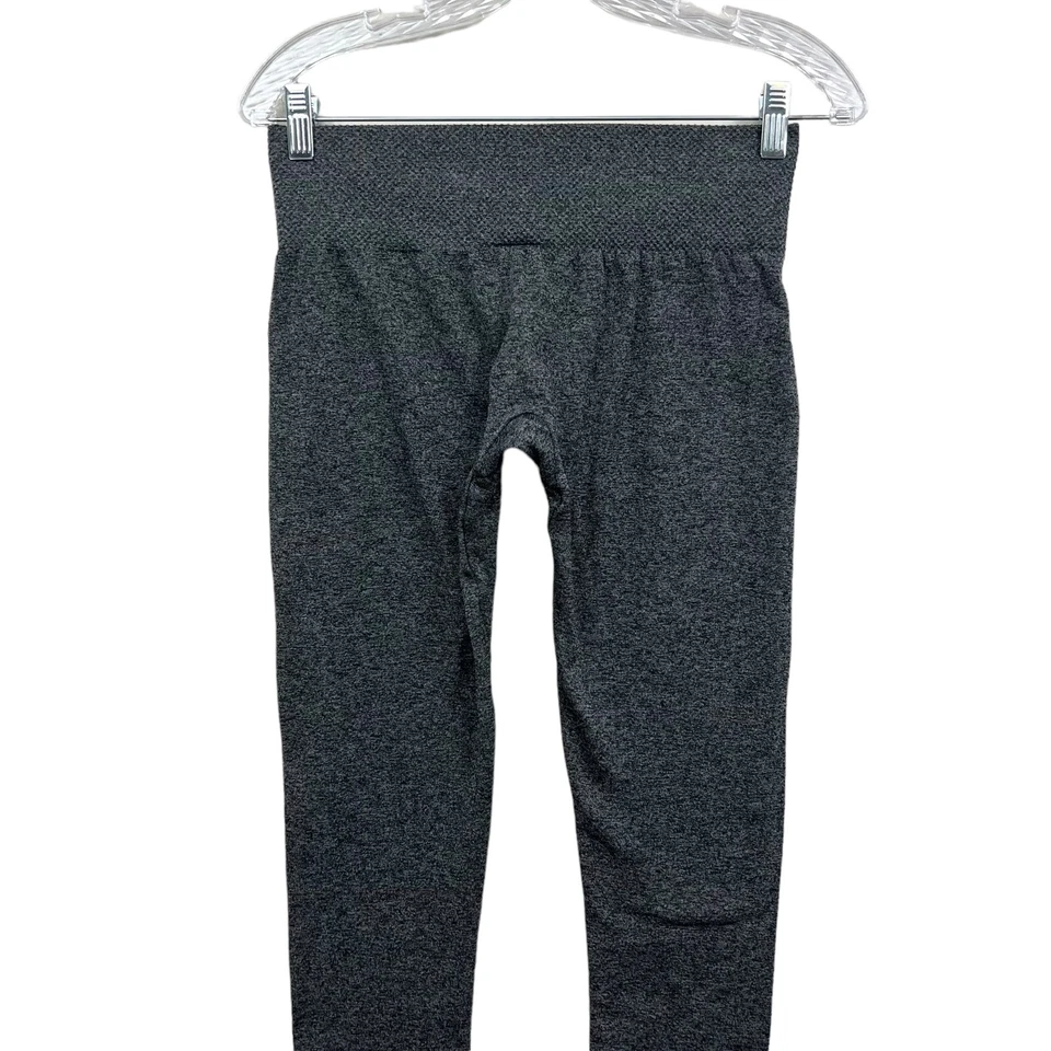 Lucky Brand Womens Leggings Fitted Stretch Mid Rise Gray Black Size Medium/Large - Image 4 of 4