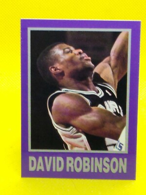 David Robinson 1990-91 Big League Starz NNO San Antonio Spurs US Naval Academy