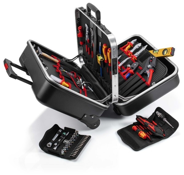 "Knipex 00 21 41 Werkzeugkoffer \"Big Twin Move\" Elektro 21-Teilig"-image