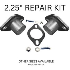 2 14 Id Universal Quick Fix Exhaust Oval Flange Repair Pipe Kit Gasket 2 14 Id Universal Quick Fix Exhaust Oval Flange Repair Pipe Kit Gasket