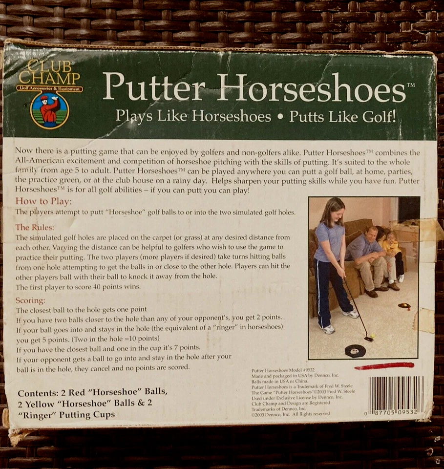 Herraduras Putter: Un juego de putting para toda la familia - Diversión o campeón del club de práctica Foto 2 de 4