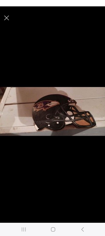 Nfl Baltimore Ravens Wooden Sign