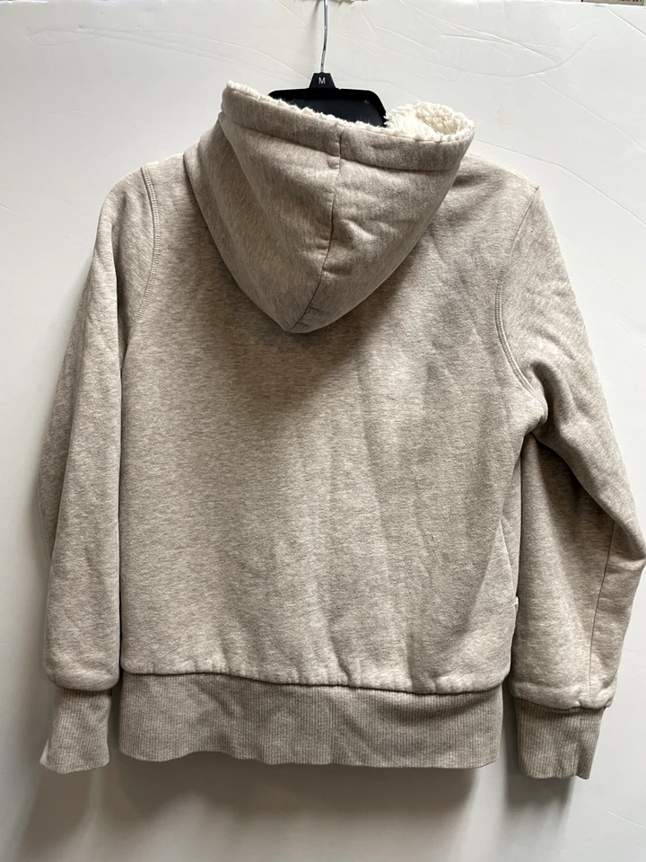 Old Navy Girls Medium fur lined hooded fleece jacket full zip - Image 2 of 4