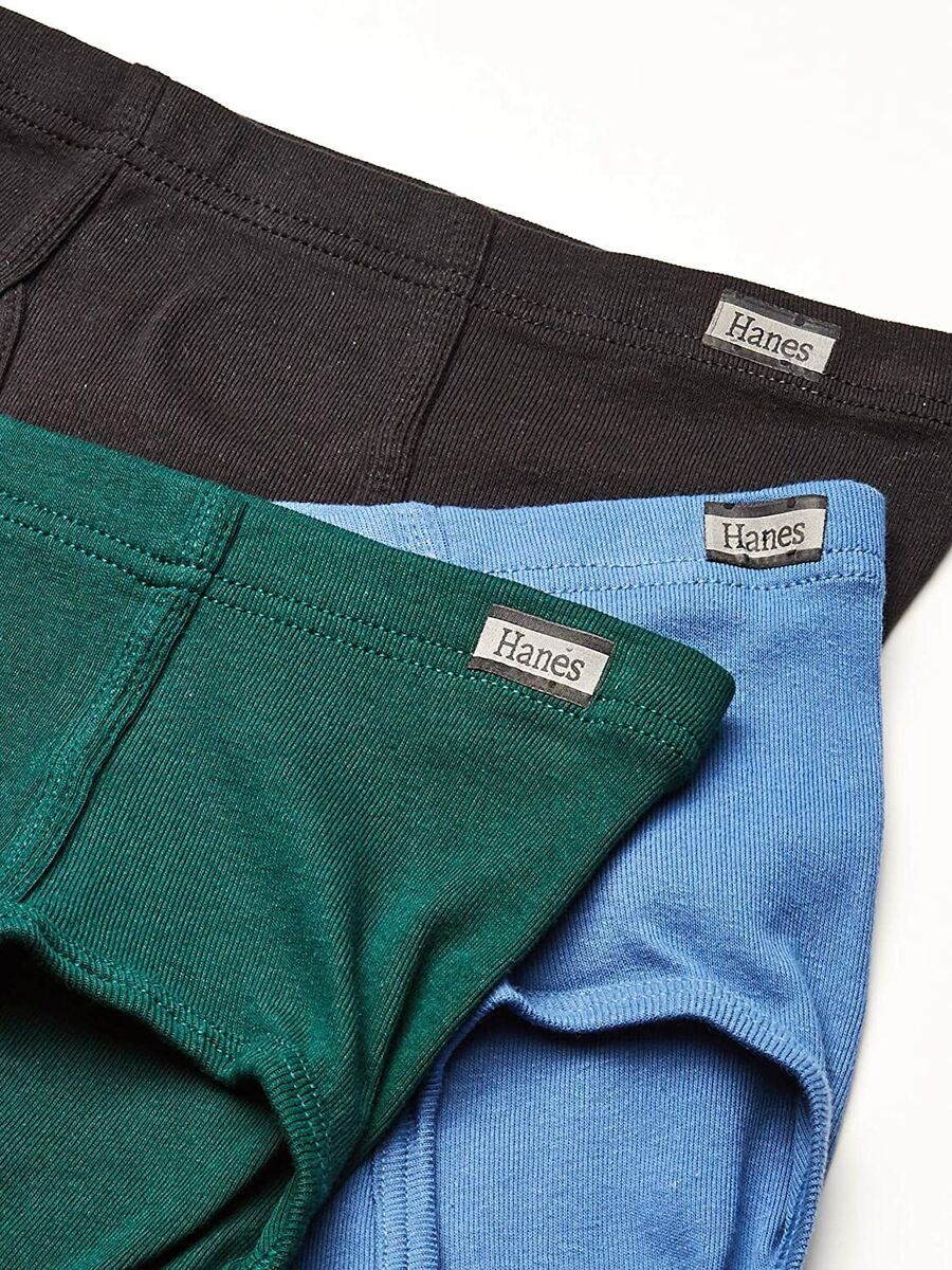 Hanes Men's Tagless Cotton Brief (Pack of 6) : : Clothing, Shoes &  Accessories