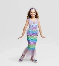 New Kids' Mermaid Halloween Costume Dress - Hyde EEK Boutique