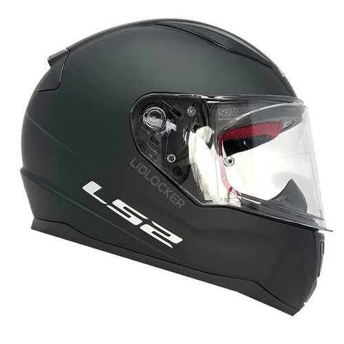 Ls2 FF353 RAPID 2 Solid Black Full Face Motorcycle Helmet For Sale Online - Foto 8