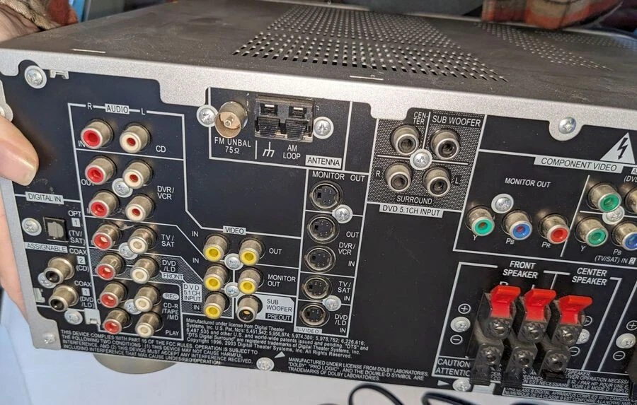 Pioneer VSX-D514-S Audio/Video Multi-Channel Receiver Home Theater 5.1 - Image 4 of 4