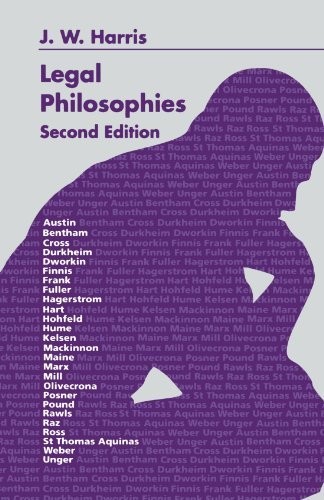 Legal Philosophies By J. W. Harris
