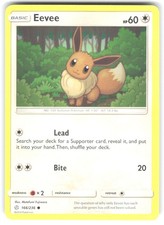 Eevee 166/236 Common Cosmic Eclipse Pokemon Near Mint
