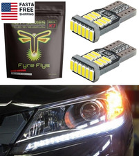 Led Headlight Drl Strip Bulbs For 2013-2015 Honda Accord Super Bright 6000k Whi