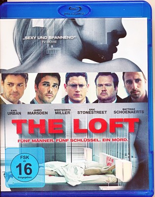 The Loft - Karl Urban, James Marsden, Isabel Lucas, Rachael Taylor - Blu-ray