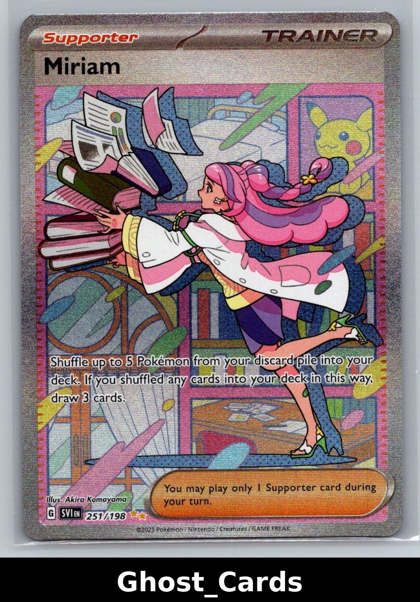 Pokémon TCG Scarlet & Violet Miriam 251/198