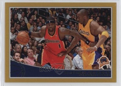 2009 Topps Gold 1508/2009 Kobe Bryant Stephen Jackson (Guarded by ) #82 HOF us4