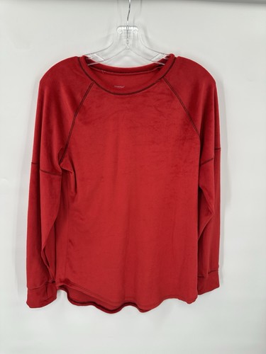 Climate Right By Cuddl Duds Fleece Top Womens L Soft Warm Cozy Comfy Sleep Fuzzy
