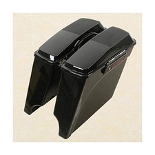 5" Extended Saddlebags with Speaker Lids Fit for Harley Touring 1993-2013