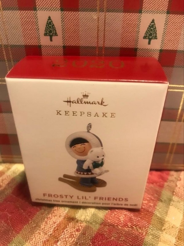HALLMARK FROSTY LIL FRIENDS 2020 MINIATURE CHRISTMAS KEEPSAKE ORNAMENTS ESKIMO