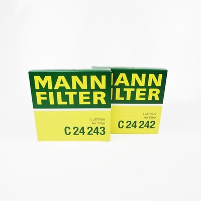Air Filter Kit MANN Filter C24242 + C24243 for BMW M2C F87 M3 F80 M4 F82 M5 F10 