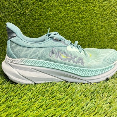 Hoka One One Challenger ATR 7 Womens Size 10.5 Green Gray Running Shoes Sneakers