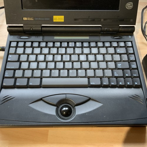 Vintage Pc Laptop, HP Omnibook 4000C, Ms-dos5. - Picture 2 of 11
