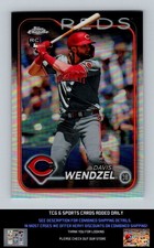 2024 Topps Chrome Update #USC83 Refractors Davis Wendzel Cincinnati Reds