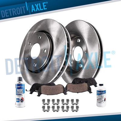 #ad Rear Disc Brake Rotors Ceramic Pads Pair for 2003 2004 2005 2006 Kia Sorento $116.77