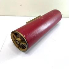 Vintage Four Star Tubular Extension Red Cylinder Speaker Retro Portable Japan