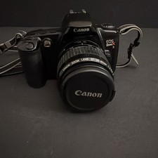 Vintage 90s Canon EOS Rebel X S 35mm Film SLR Camera, with 35-80mm Zoom Lens