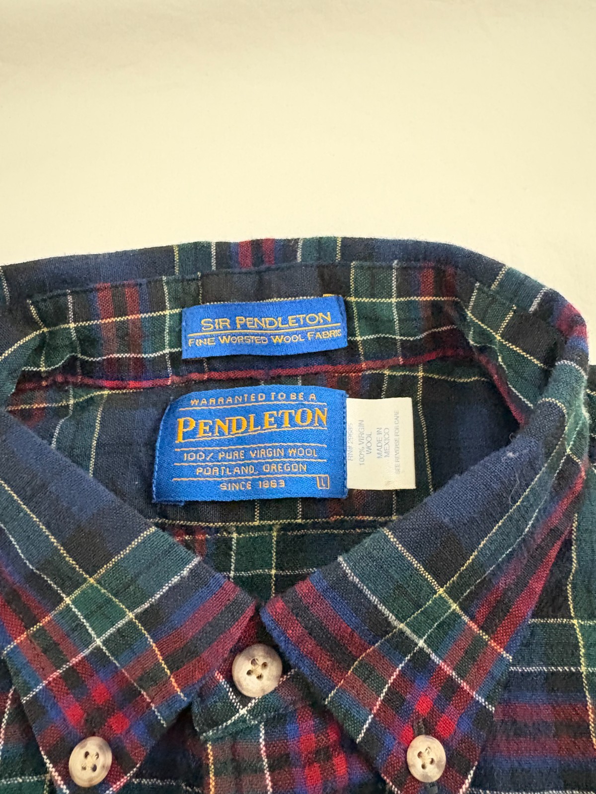 Pendleton Sir Pendleton Authentic Allison Tartan … - image 2