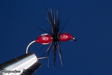 Fliegentom 3 pezzi mosca secca - Red Ant/formica rossa