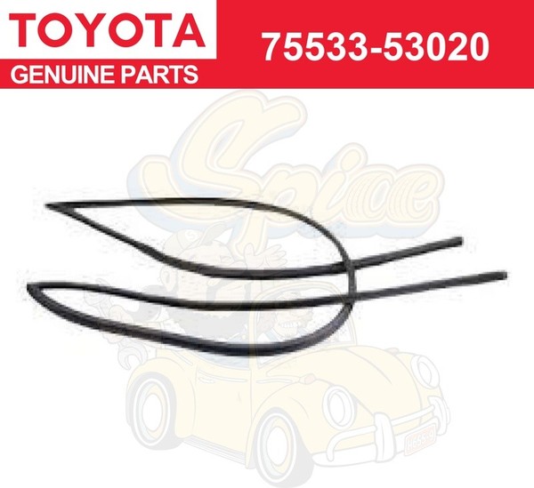 Toyota Oem Front AußEn Windschutzscheibe Zierleiste Lexus IS300 Altezza Original-image