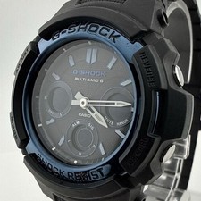 CASIO G-SHOCK AWG-M100A 5230 Tough Solar Wristwatch Working for