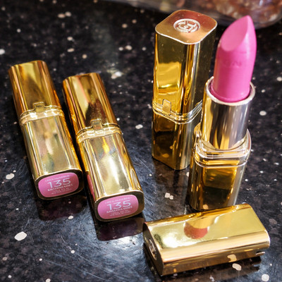 2 PACK Rare L Oreal Colour Riche Satin Lipstick 135 Ballerina Shoes Moisturizing