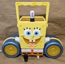 SpongeBob Squarepants SB286 Emerson AM/FM Boombox Radio CD Player Rare 2005 READ