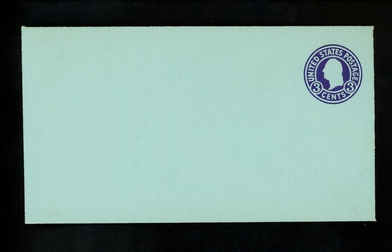 US Postal Stationery U439f Mint Envelope Entire 3c George Washington Die 9 1932